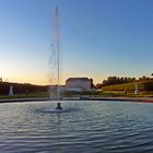 Schloss Augustusburg im Abendlicht