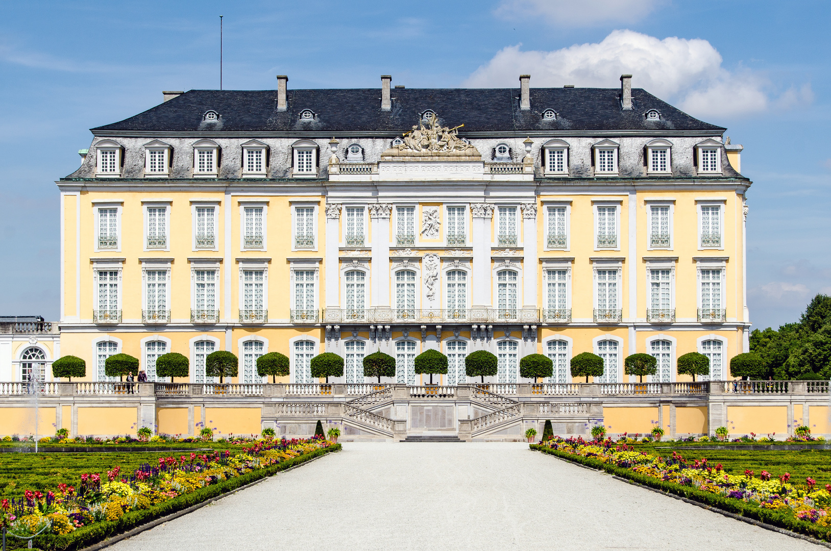 Schloss Augustusburg in Brühl im Sommer 2015 (4)