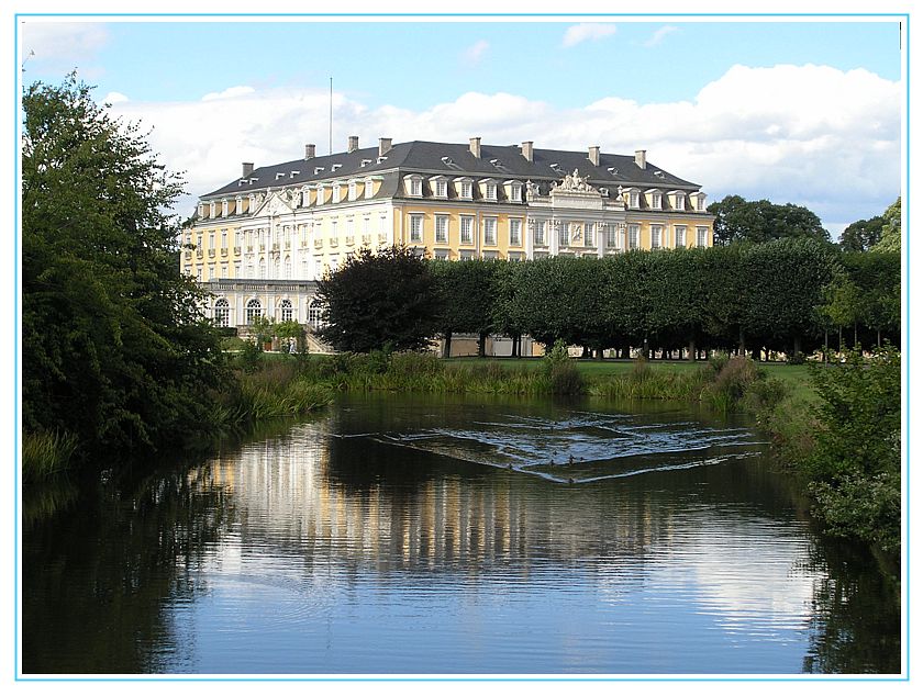 Schloß Augustusburg in der Nachmittagssonne