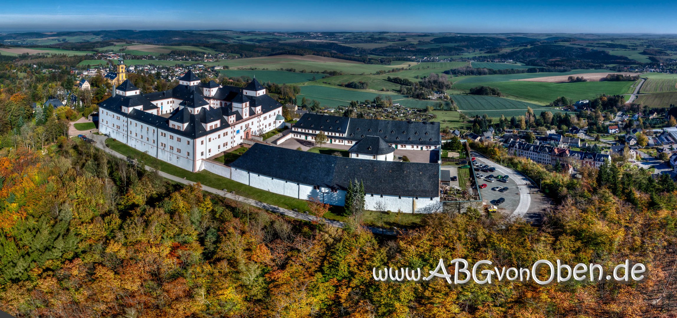 Schloss Augustusburg in Sachsen