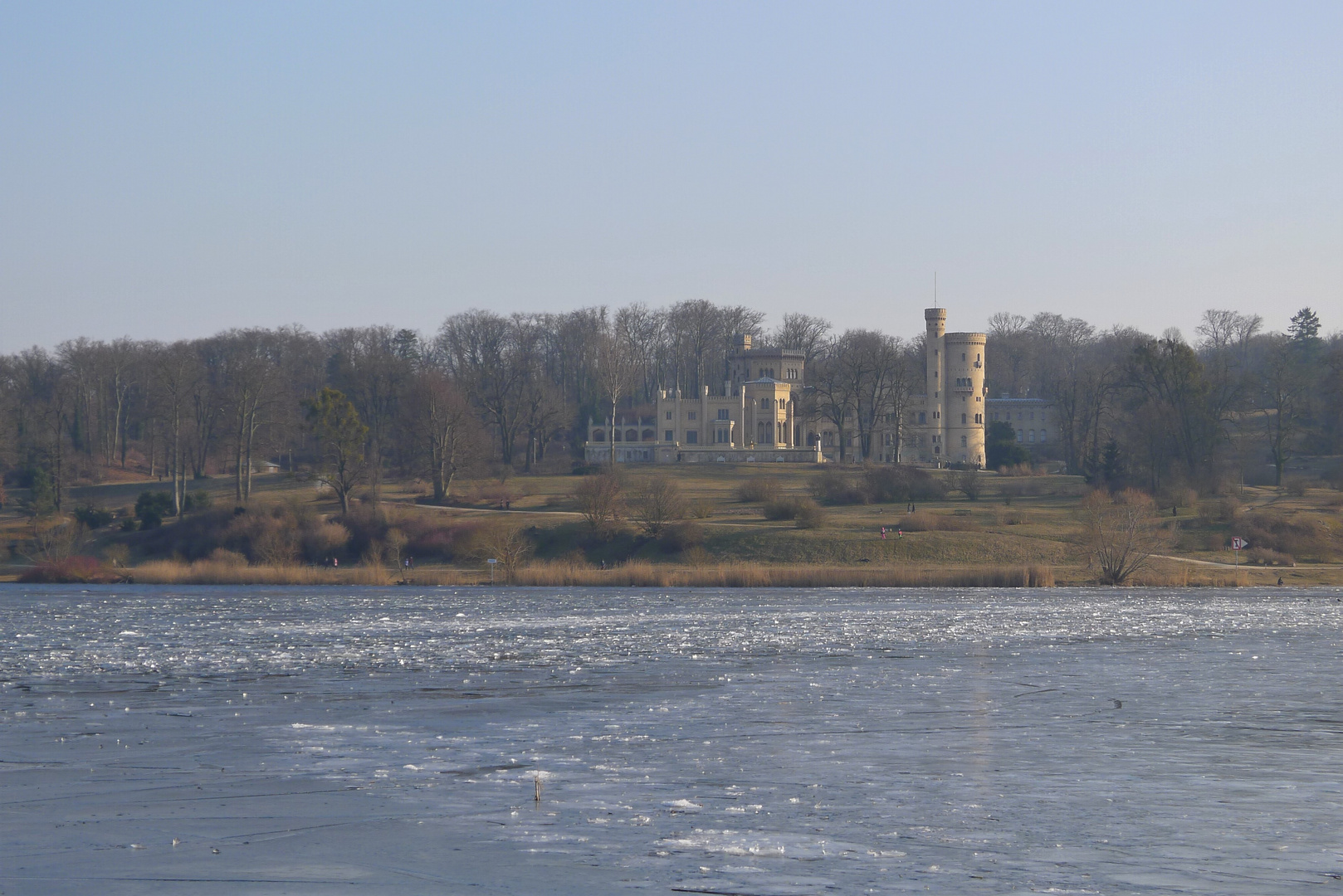 Schloss Babelsberg im Winter