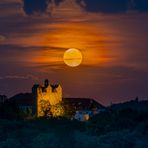 Schloss Ballenstedt im Vollmond (2)