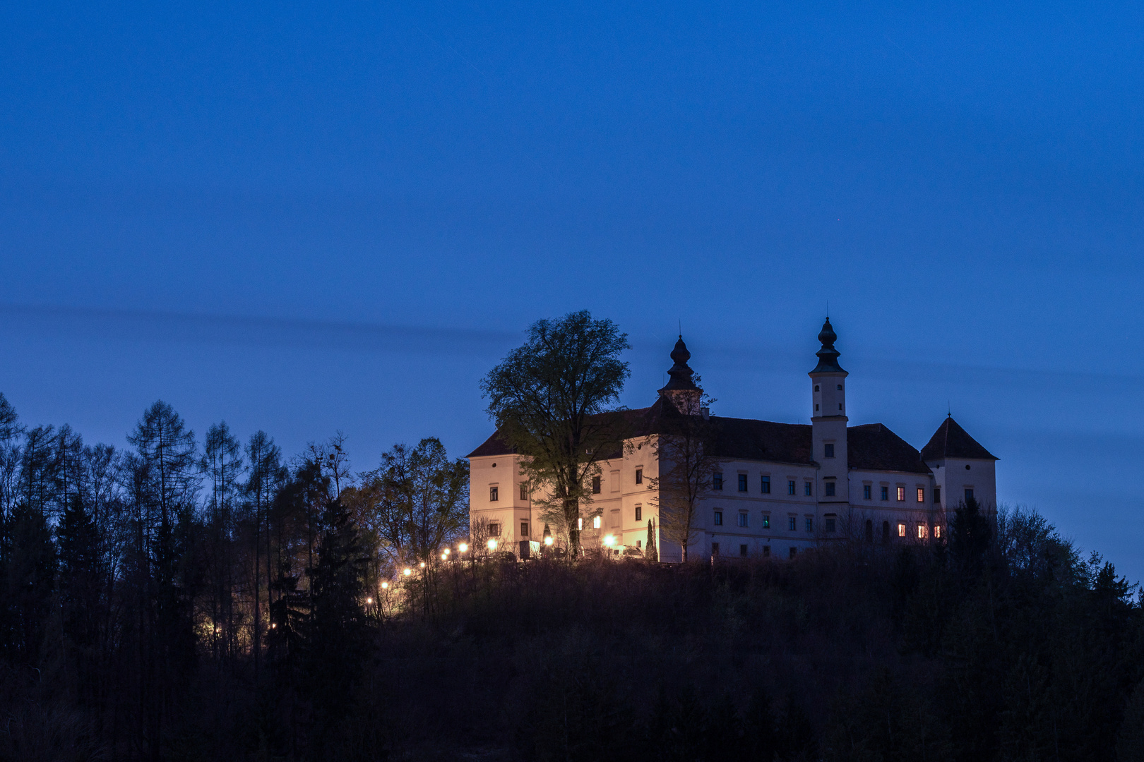 Schloss bei Nacht