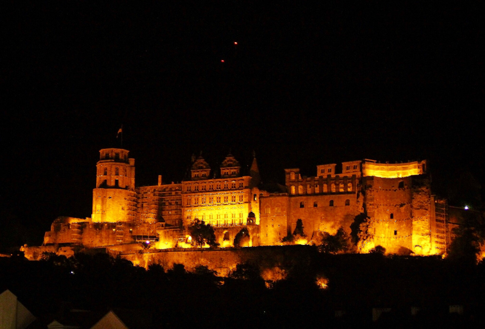 Schloss bei Nacht