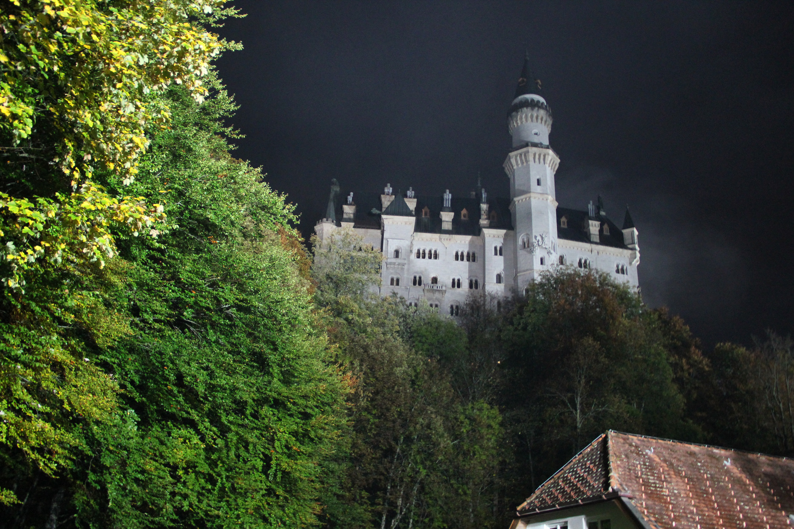 Schloss bei Nacht