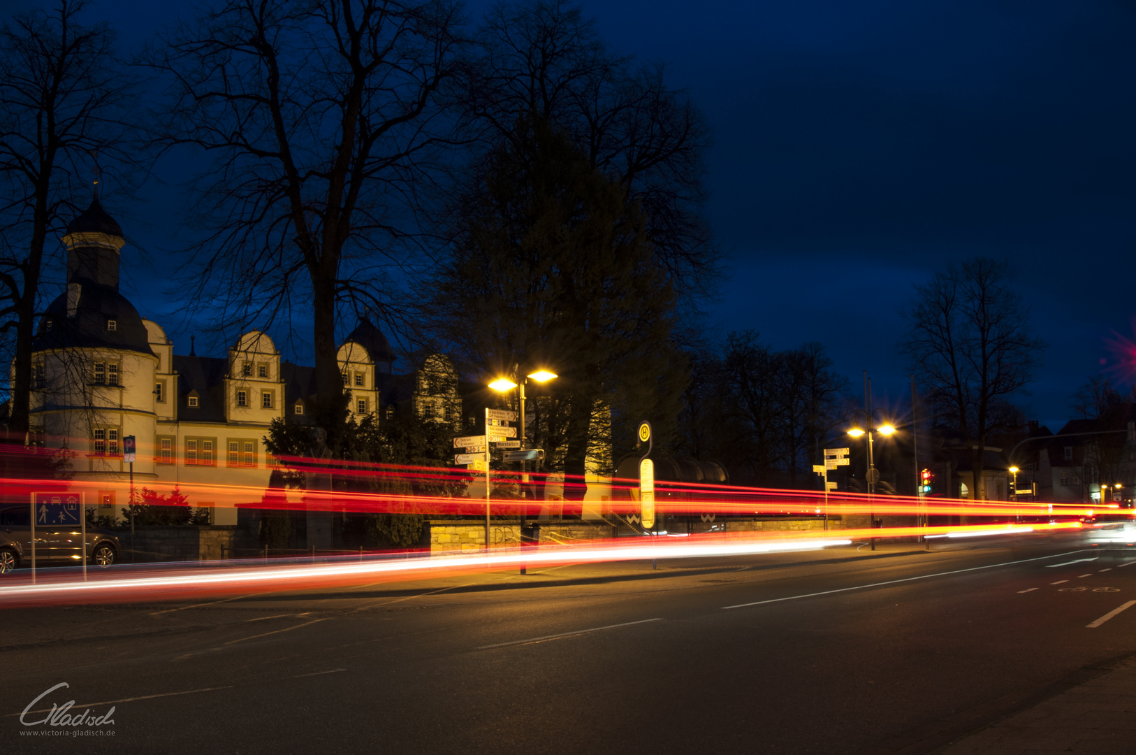 Schloß bei Nacht