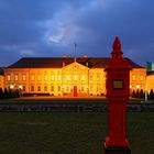 Schloss Bellevue mit Feuermelder