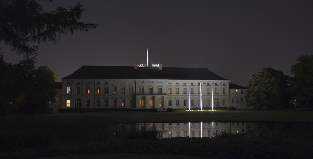 Schloss Bellevue Rückansicht