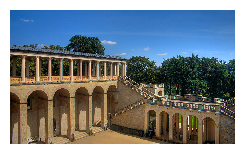 schloss belvedere auf dem pfingstberg in potsdam  III