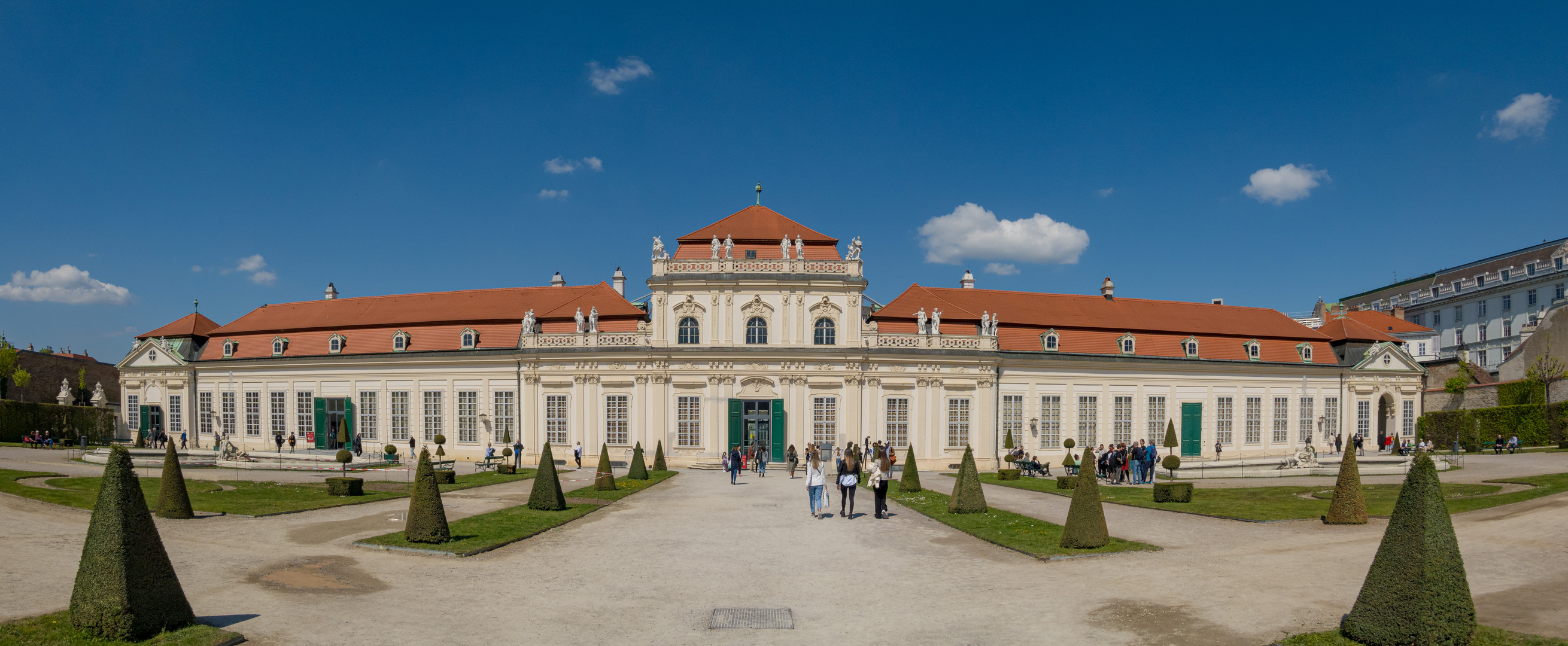 Schloss Belvedere - das untere Schloss Wien