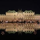 Schloß Belvedere im Advent