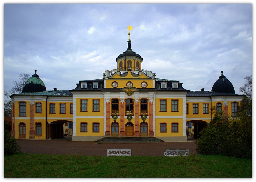 Schloss Belvedere in Weimar - Südansicht