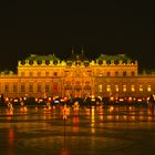 Schloss Belvedere zu Weihnachten