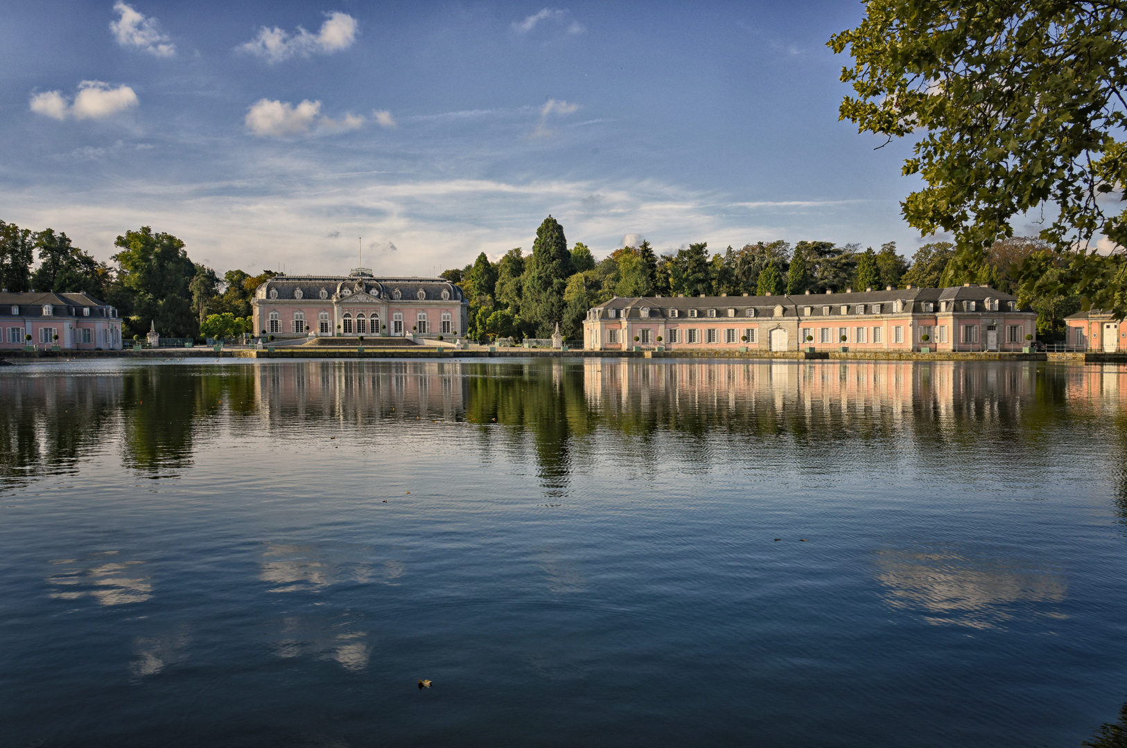 Schloss Benrath am Morgen