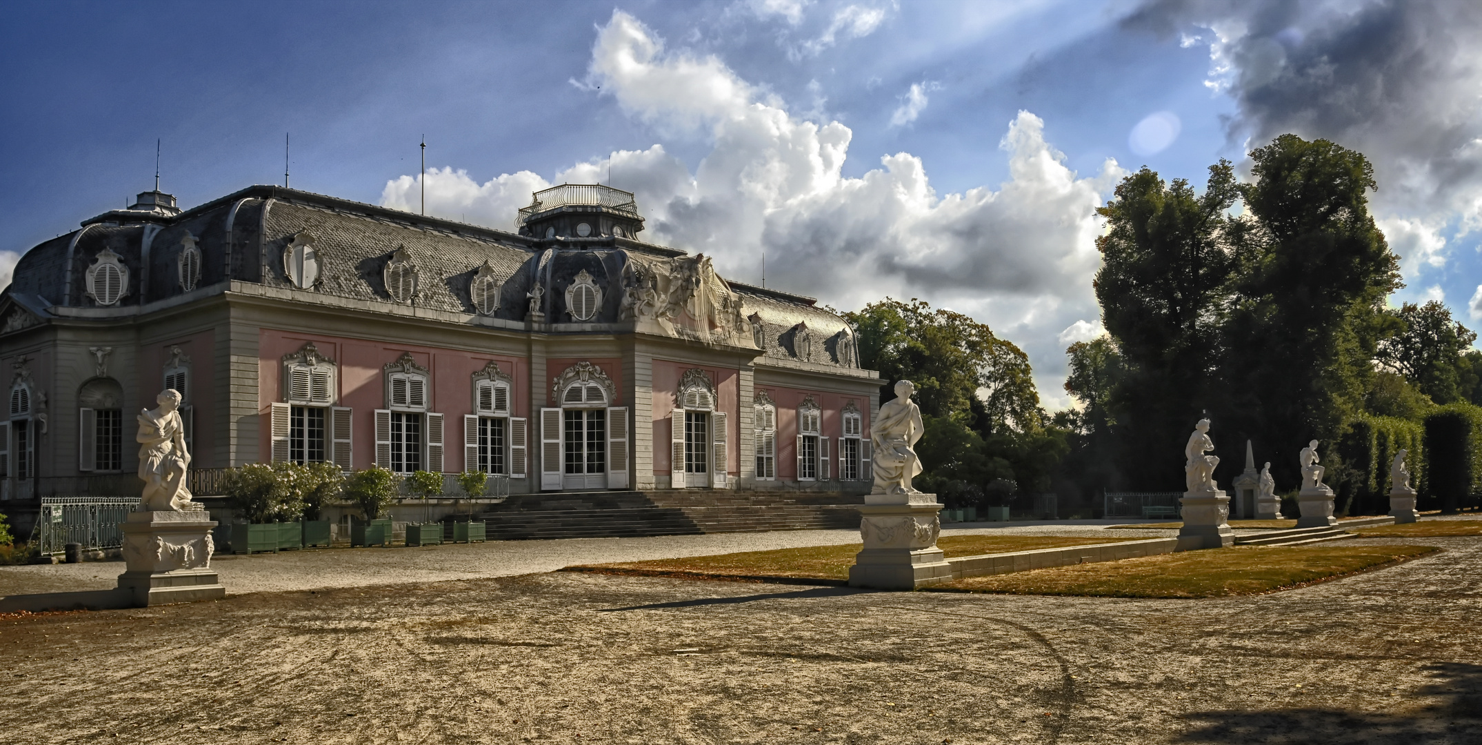 Schloss Benrath Düsseldorf 1755 bis 1773 erbaut