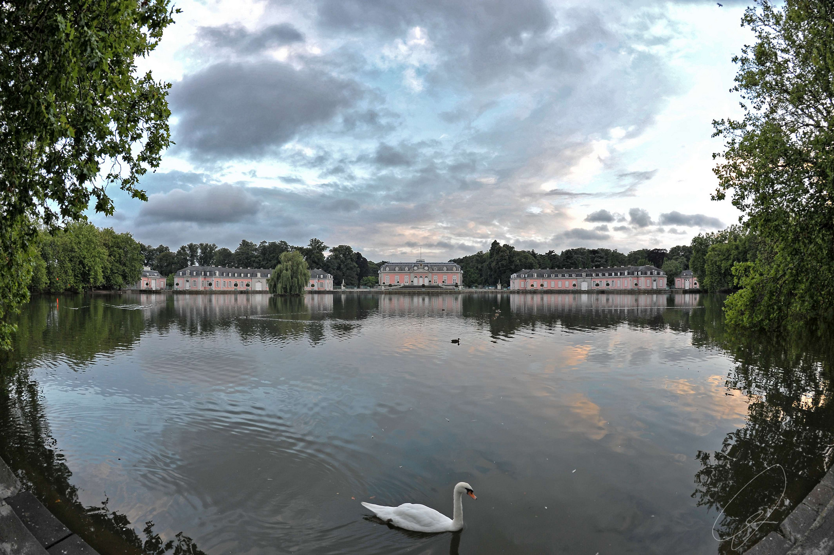 Schloss Benrath FIsheye