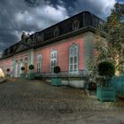 Schloß Benrath Hauptgebäude in HDR