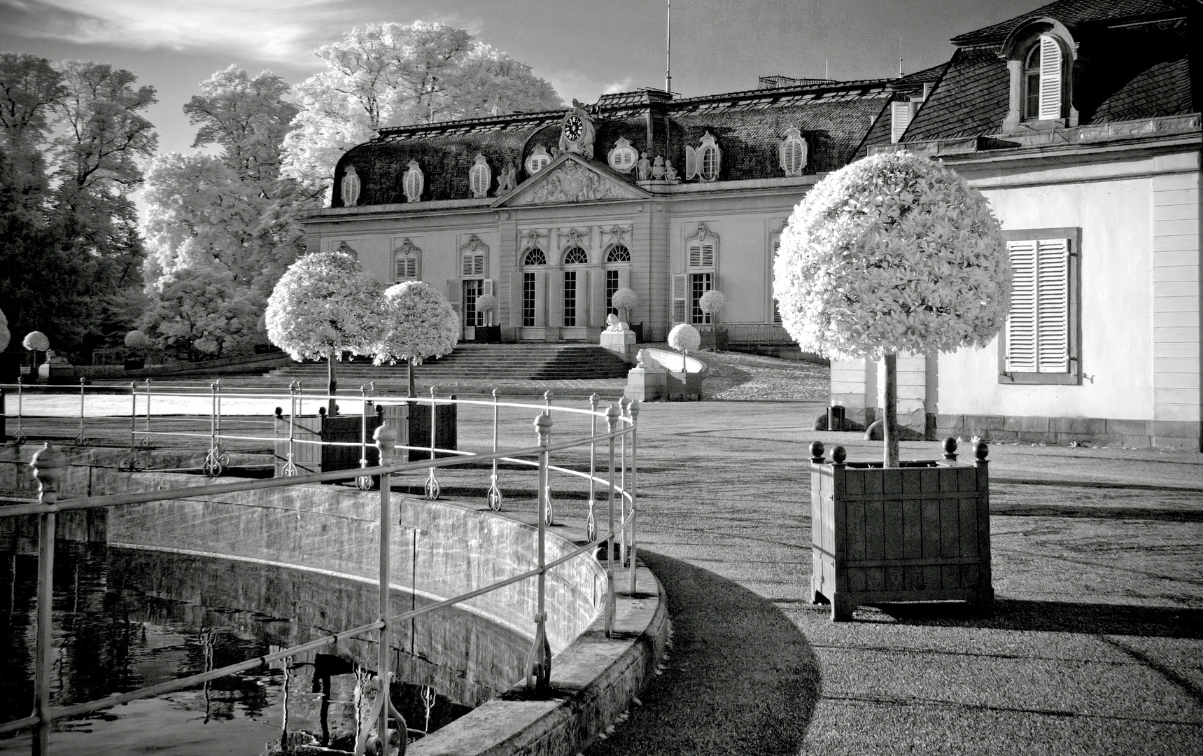 Schloss Benrath Infrarot