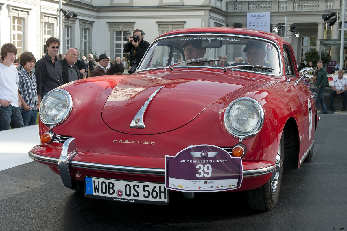 Schloss Bensberg Classics 2011 - VII - Porsche 356 B mit Hans-Joachim Stuck