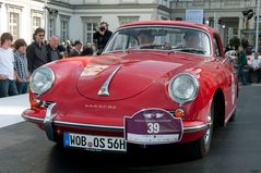 Schloss Bensberg Classics 2011 - VII - Porsche 356 B mit Hans-Joachim Stuck