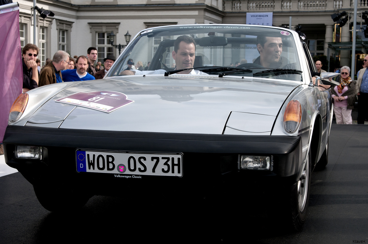 Schloss Bensberg Classics 2011 - X - Porsche 914 Cabrio mit Erol Sander