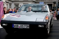 Schloss Bensberg Classics 2011 - X - Porsche 914 Cabrio mit Erol Sander