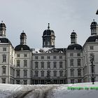 Schloss Bensberg im Schnee