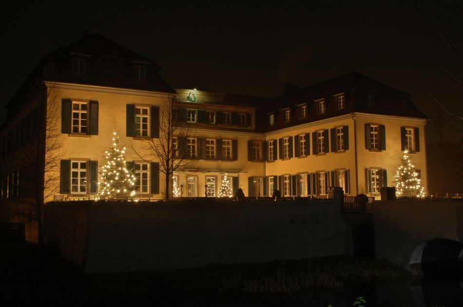 Schloss Berge in der Weihnachtszeit