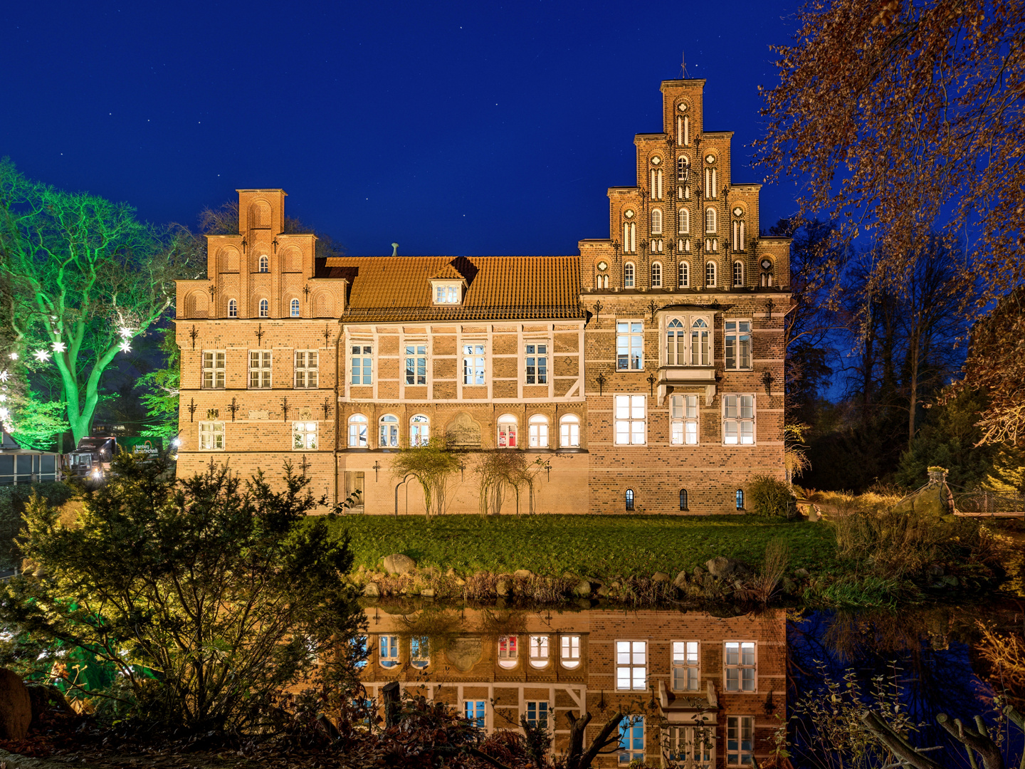 Schloss Bergedorf Stadtseite