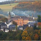 Schloss Berleburg vor Sonnenaufgang