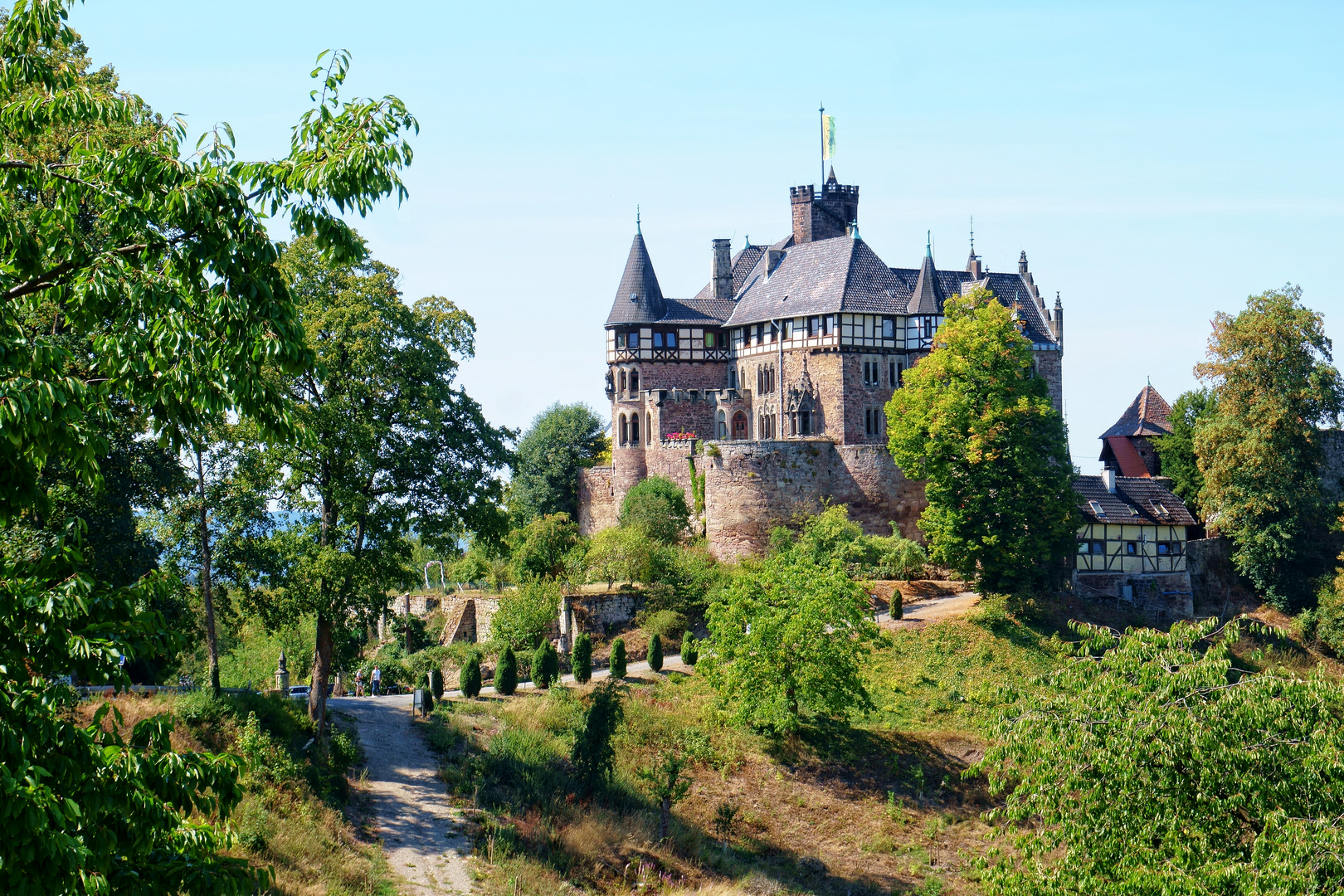 Schloss Berlepsch im August 2018 