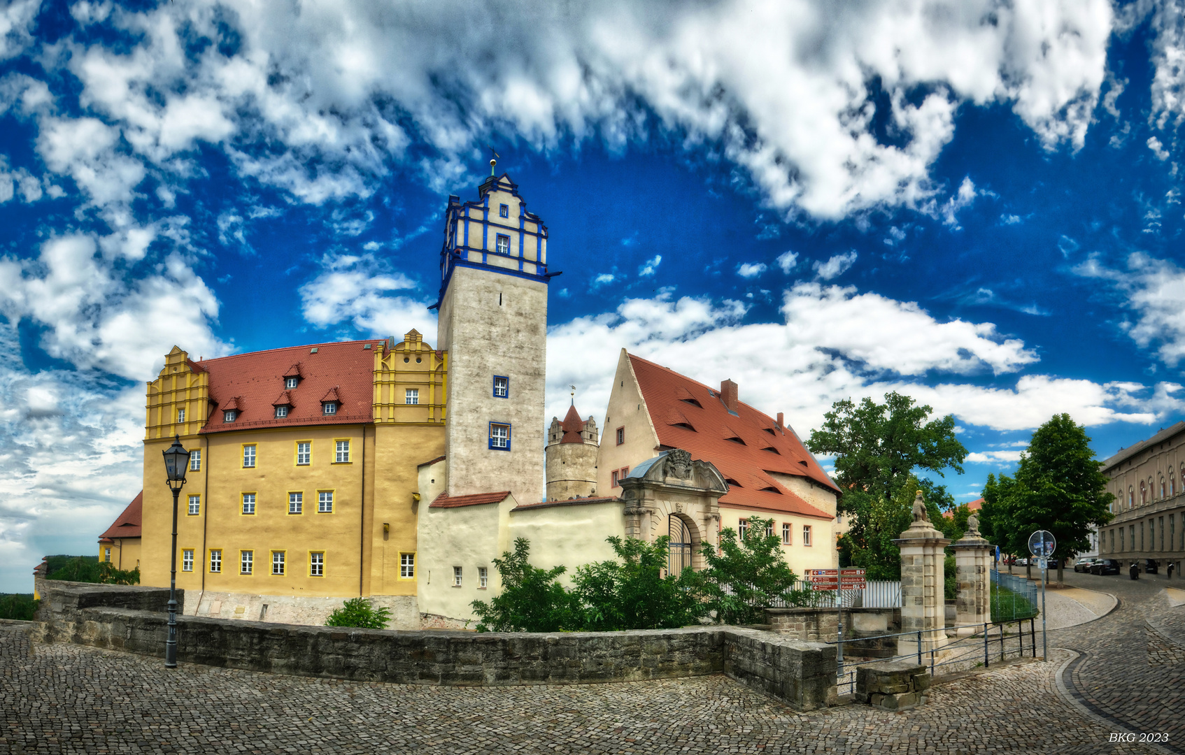 Schloss Bernburg - die "Krone von Anhalt" 