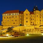 Schloss Bertholdsburg (Schleusingen) Nachtaufnahme