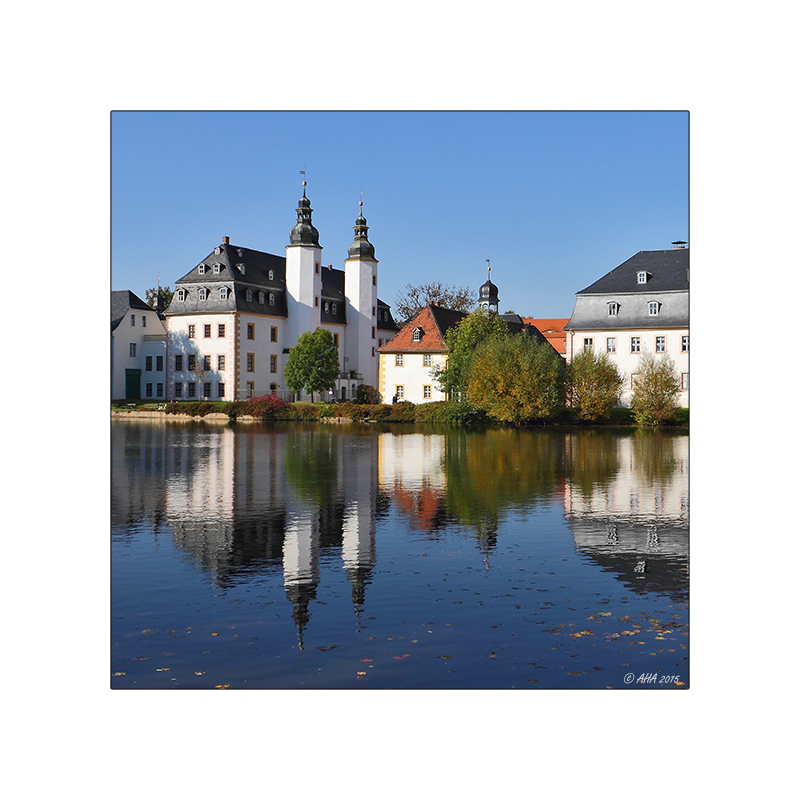 Schloss Blankenhain im Quadrat