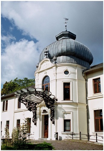 Schloss Blücherhof, Haupteingang