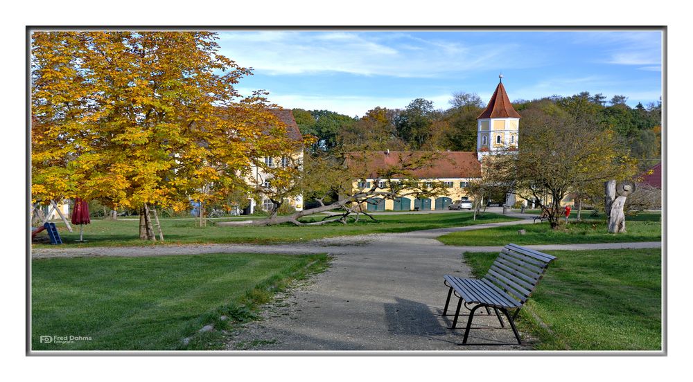 Schloss Blumenthal, Bayern    *Bitte nehmt Platz*