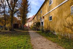 Schloss Blumenthal Biergarten tja schön wärs !!