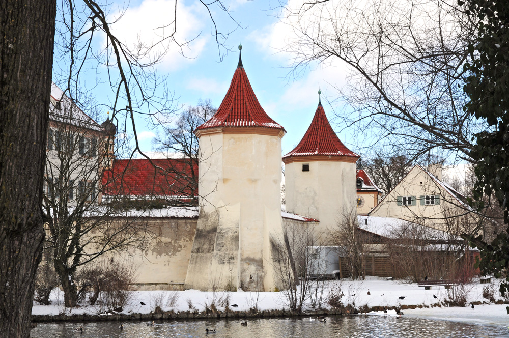 SCHLOSS BLUTENBURG DETAIL-MÜNCHEN