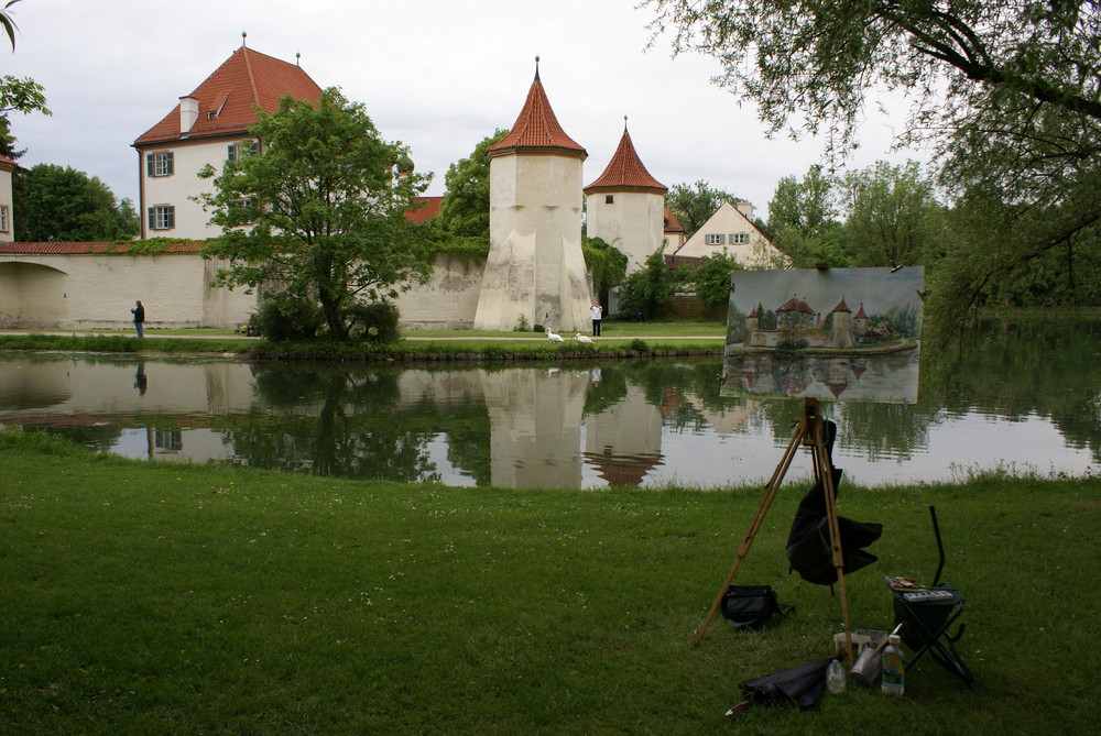 Schloß Blutenburg , München, ein lohnendes Motiv