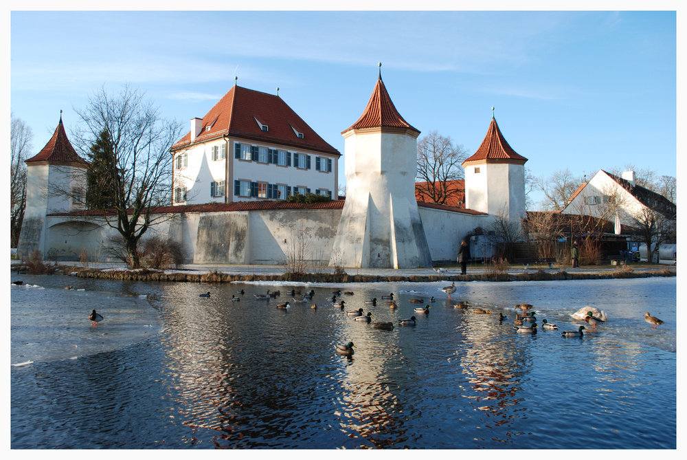 Schloss Blutenburg und die Enten