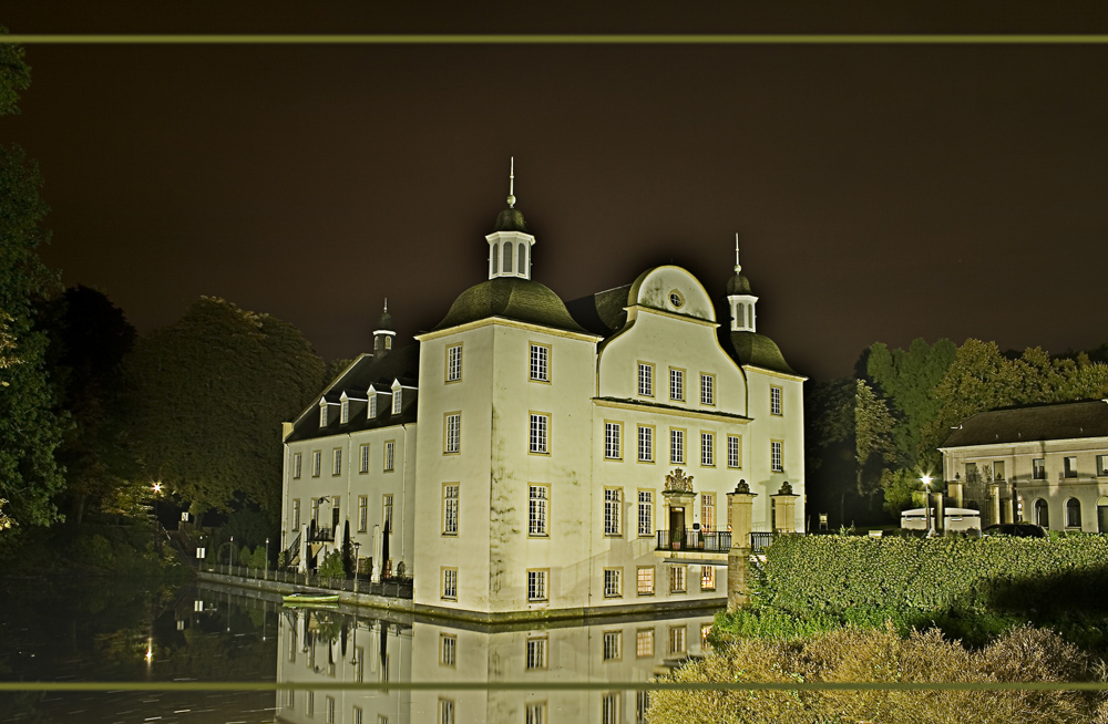 Schloß Borbeck bei Nacht