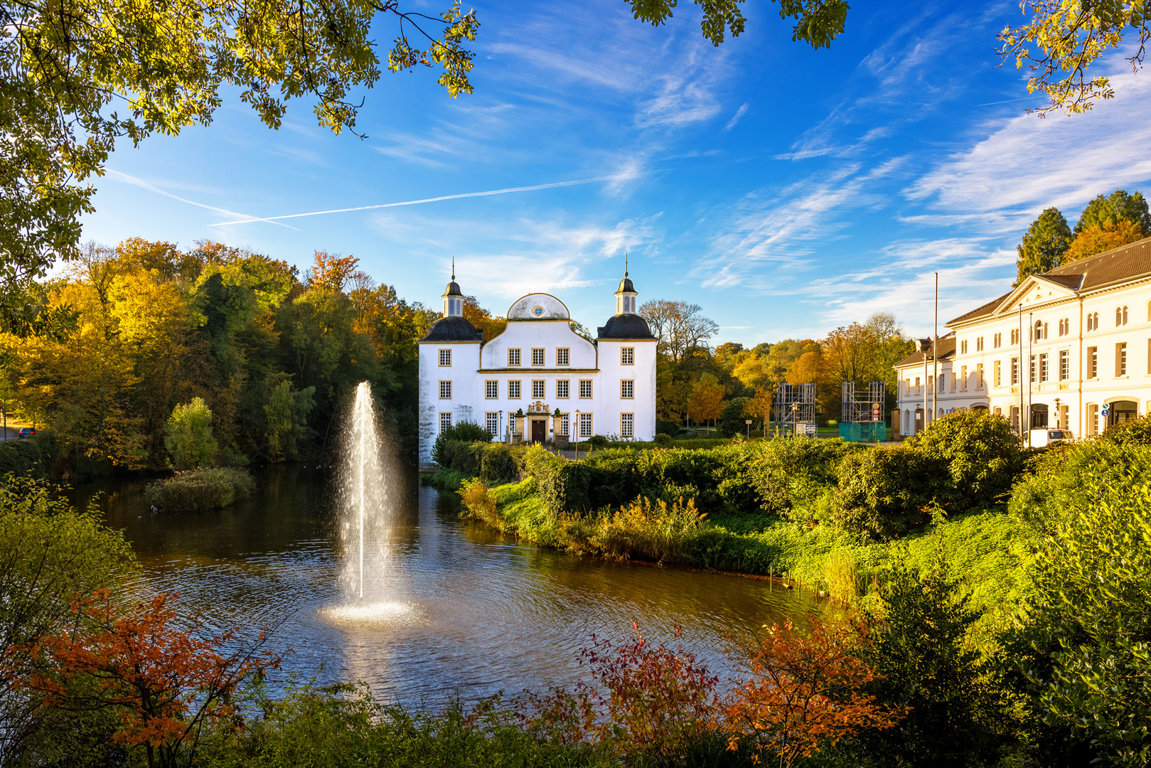 Schloß Borbeck im Herbst