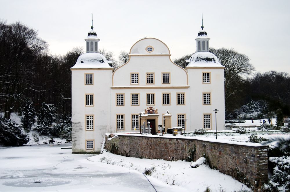 Schloß Borbeck im Schnee