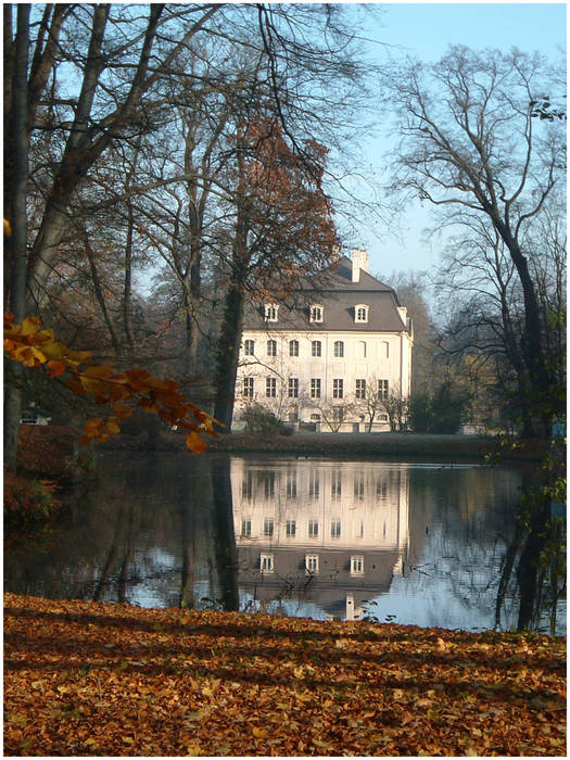 Schloss Branitz im Herbst