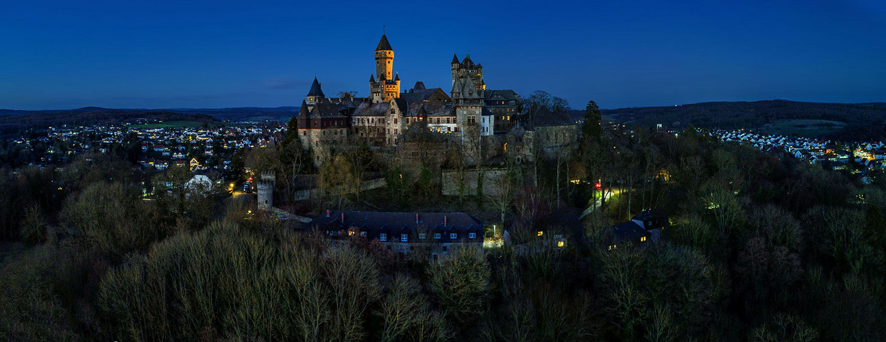 Schloss Braunfels-Drohnenaufnahme 