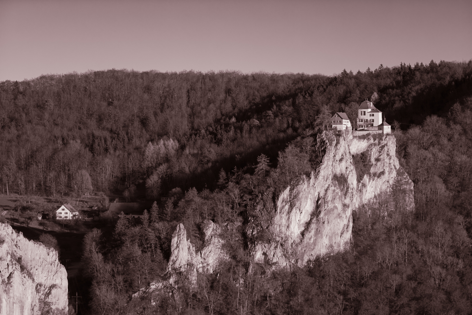 Schloss Bronnen im Oberen Donautal