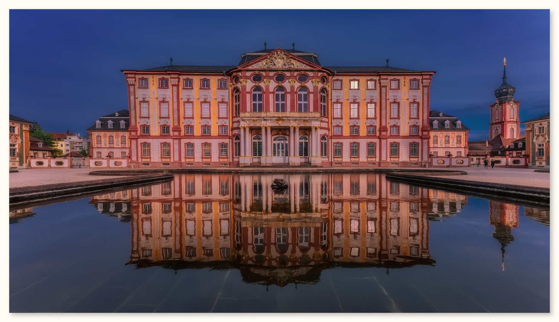 Schloss Bruchsal aus der Nähe