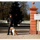 Schloss Bruchsal - Durchgang zum Schlossgarten