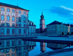 Schloss Bruchsal im Abendlicht