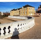 Schloss Bruchsal mit Fotogräfin